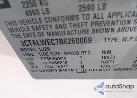 2011 GMC Terrain Slt-2 из США, поврежденный, VIN 2CTALWEC7B6260069